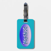 別名でMOOKIEのバッグのラベル ラゲッジタグ (裏面縦)