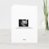 別名カードを悲しませる悔やみや弔慰カード カード (裏面)