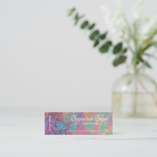 別売り香り個人的な香りスニフノートミックス スキニー名刺 (スタンド正面)