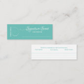 別売り香り個人的な香りスニフノートミックス スキニー名刺 (正面/裏面)