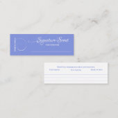 別売り香り個人的な香りスニフノートミックス スキニー名刺 (正面/裏面)