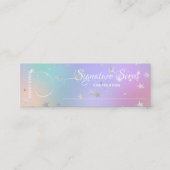 別売り香り個人的な香りスニフノートミックス スキニー名刺 (正面)