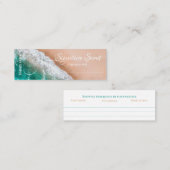 別売り香り個人的な香りスニフノートミックス スキニー名刺 (正面/裏面)