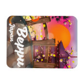 別府旅行日本のポスター マグネット (横)