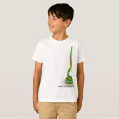 別様にワイヤーで縛られる Tシャツ (正面フル)