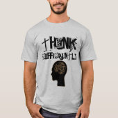 別様に考えて下さい Tシャツ (正面)