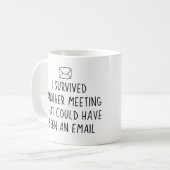 別生き延びの会議は… コーヒーマグカップ (正面左)