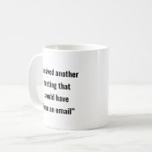 別生き延びの会議 – 勝利マグカップ コーヒーマグカップ (正面左)