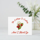 別荘が呼んでいる、私は行かなければならない ポストカード (スタンド正面)