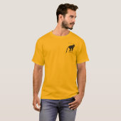 別荘のHermosaの男性基本的な綿のTシャツ Tシャツ (正面フル)
