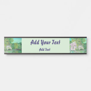 別荘Borghese -ぶら下がったな名札 サインプレート