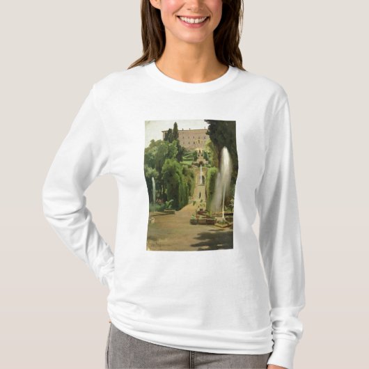別荘D'Este、Tivoli 1869年 Tシャツ (正面)