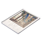 別荘Farnesina、ローマの精神のギャラリー ノートブック (左側)