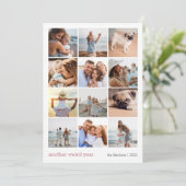 別風変わり年 |レビューの年フォトコラージュ シーズンカード (スタンド正面)