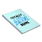 別pe T素晴らしシャツとギフト完売 ノートブック (右側)