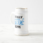 別pe T素晴らしシャツとギフト完売 ビールジョッキ (正面左)