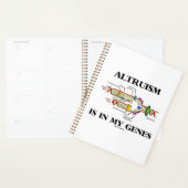 利他主義は遺伝子のDNA複製に含まれる プランナー手帳 (ディスプレー)