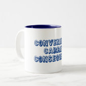 利便性運の結果 ツートーンマグカップ (正面左)