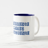 利便性運の結果 ツートーンマグカップ (正面右)