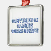 利便性運の結果 メタルオーナメント (左)