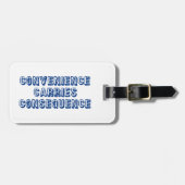 利便性運の結果 ラゲッジタグ (正面横)