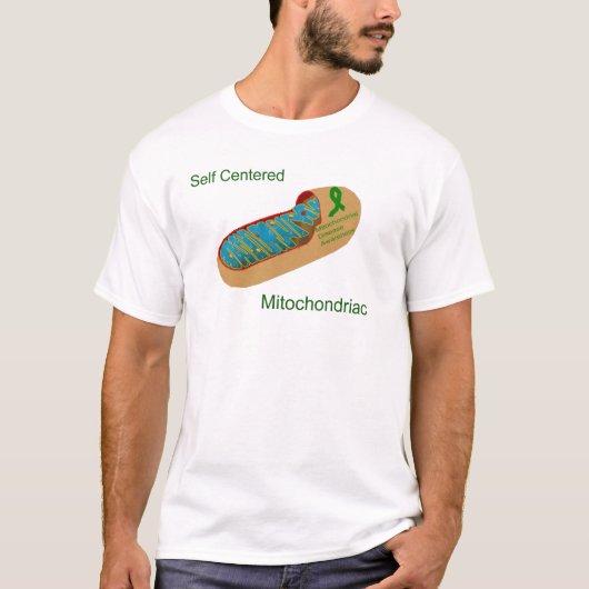 利己的なmitochondriac tシャツ (正面)