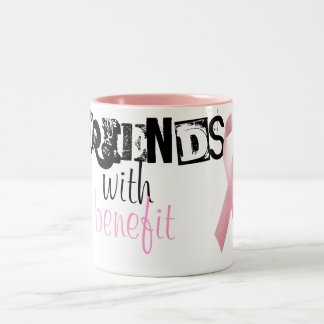 利点のマグを持つ友人 ツートーンマグカップ