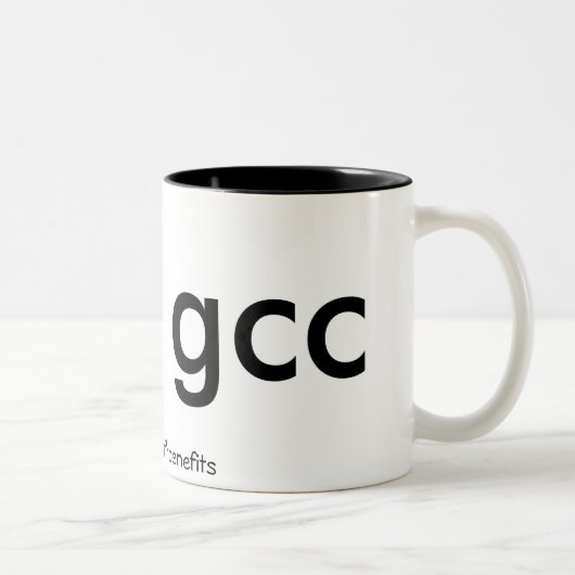 利点のマグを持つ友人… ツートーンマグカップ (右)