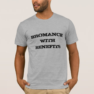 利点の灰色のTシャツとのBromance Tシャツ