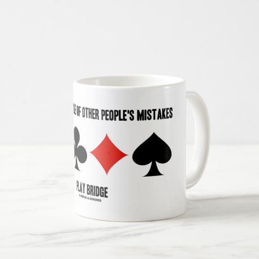 利用して下さい他の人々の間違い(橋)を コーヒーマグカップ (正面右)