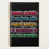 利用可能な宣誓の言葉の供給が不十分である プランナー手帳 (正面)