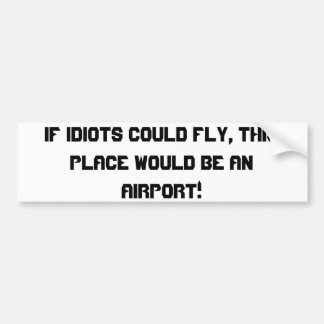 利発なステッカー バンパーステッカー