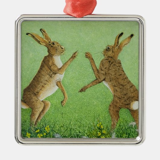 利発な外枠 メタルオーナメント (正面)