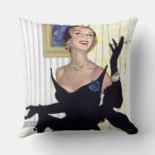 利発な女性は危ないです クッション (裏面)