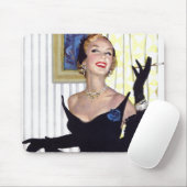 利発な女性は危ないです マウスパッド (マウス)