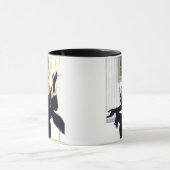 利発な女性は危ないです マグカップ (中央)