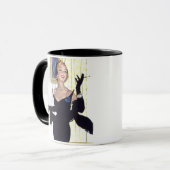 利発な女性は危ないです マグカップ (正面左)