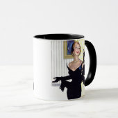 利発な女性は危ないです マグカップ (正面右)