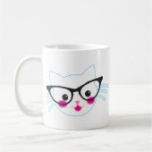 利発なCAT コーヒーマグカップ (左)