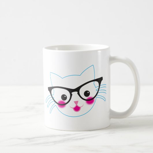 利発なCAT コーヒーマグカップ (右)