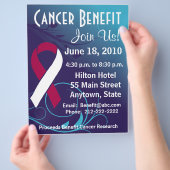 利益のパーソナライズ – 頭頸部がんチラシ チラシ (手)