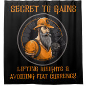 利益の秘訣 シャワーカーテン (正面)