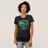 利益より地球 Tシャツ (正面フル)