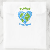 利益を上げる惑星 ラウンドシール (バッグ)