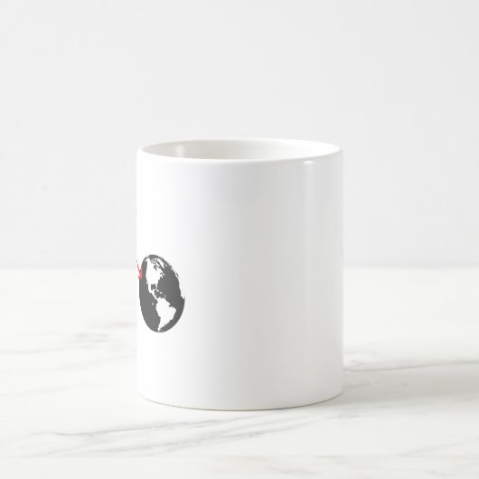 利益を超えた惑星 コーヒーマグカップ (中央)