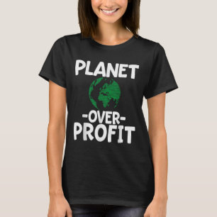 利益を超えた惑星 Tシャツ