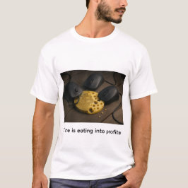 利益を食いつぶす時間 Tシャツ