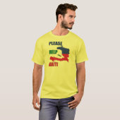 利益 – ハイチへ救済願う Tシャツ (正面フル)