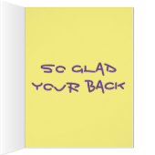 到着した人のホーム挨拶カードへようこそ (内側(右))