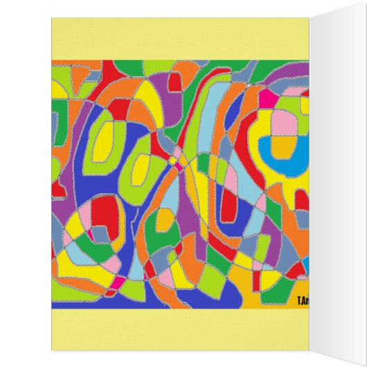 到着した人のホーム挨拶カードへようこそ (内側(左))